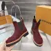 Louis Vuitton Unisex Suede Slip‑On Chelsea Ankle Boots #A68524