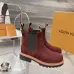 Louis Vuitton Unisex Suede Slip‑On Chelsea Ankle Boots #A68524