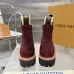 Louis Vuitton Unisex Suede Slip‑On Chelsea Ankle Boots #A68524