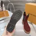 Louis Vuitton Unisex Suede Slip‑On Chelsea Ankle Boots #A68524