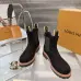 Louis Vuitton Unisex Suede Slip‑On Chelsea Ankle Boots #A68525