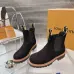 Louis Vuitton Unisex Suede Slip‑On Chelsea Ankle Boots #A68525