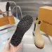 Louis Vuitton Unisex Suede Slip‑On Chelsea Ankle Boots #A68526