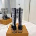 Louis Vuitton Women’s Knee-High Boots with Gray Monogram Sock Top & Brown LV Strap #A69912