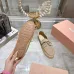 Miu Miu Bow Woven Suede & Leather Boat Shoes #B53126