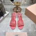 Miu Miu Shoes for Women New style high heel sandals Heel height: 4.5cm/7.5cm #B53171