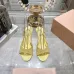 Miu Miu Shoes for Women New style high heel sandals Heel height: 4.5cm/7.5cm #B53171