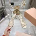 Miu Miu Shoes for Women New style high heel sandals Heel height: 4.5cm/7.5cm #B53171