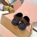 Miu Miu Women's Glossy Leather Slingback Loafer Sandals #B66103