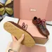 Miu Miu Women's Retro Calfskin Leather Ballet Flats #B66087
