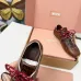 Miu Miu Women's Retro Calfskin Leather Ballet Flats #B66087