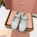 Miu Miu Women's Retro Calfskin Leather Ballet Flats #B66088