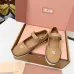 Miu Miu Women's Retro Calfskin Leather Ballet Flats #B66089