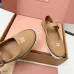 Miu Miu Women's Retro Calfskin Leather Ballet Flats #B66089