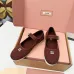 Miu Miu Women's Retro Calfskin Leather Ballet Flats #B66090