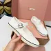 Miu Miu Women's Retro Calfskin Leather Ballet Flats #B66091