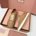 Miu Miu Women's Retro Calfskin Leather Ballet Flats #B66093