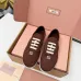 Miu Miu Women's Retro Calfskin Leather Ballet Flats #B66094