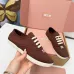 Miu Miu Women's Retro Calfskin Leather Ballet Flats #B66094