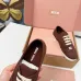 Miu Miu Women's Retro Calfskin Leather Ballet Flats #B66094