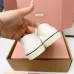 Miu Miu Women's Retro Calfskin Leather Ballet Flats #B66095