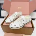 Miu Miu Women's Retro Calfskin Leather Ballet Flats #B66096