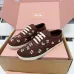 Miu Miu Women's Rhinestone Embroidered Canvas Sneakers #B66097
