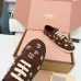 Miu Miu Women's Rhinestone Embroidered Canvas Sneakers #B66097