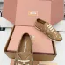 Miu Miu Women's Rhinestone Embroidered Canvas Sneakers #B66098