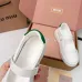 Miu Miu Women's Soft Leather Mary Jane Sneakers #B66081