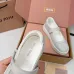Miu Miu Women's Soft Leather Mary Jane Sneakers #B66086