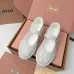 Miu Miu Women's Soft Leather Mary Jane Sneakers #B66086