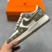 Air Force 1 Low Printed Leather Casual Low Top Fashion Sneakers #A68747