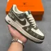 Air Force 1 Low Printed Leather Casual Low Top Fashion Sneakers #A68747
