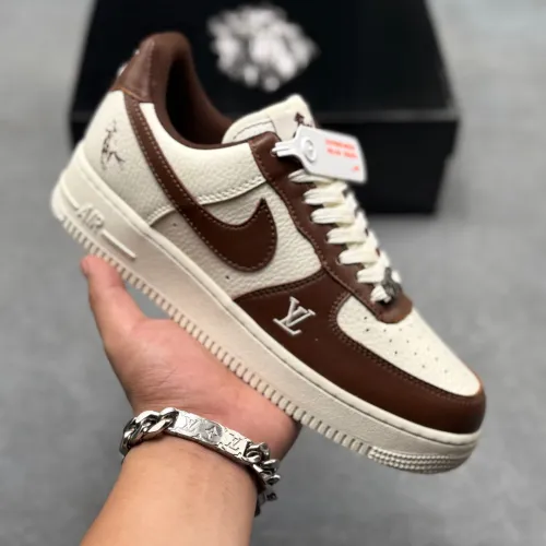 Air Force 1 Low Printed Leather Casual Low Top Fashion Sneakers #A68750