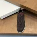Loro Piana Men’s Calfskin Sneakers, Dual‑Tone Knit Trim, TPU Rubber Outsole #A67760