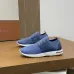 Loro Piana Men’s Wish Wool‑Blend Knit Sneakers, TPU Multi‑Tone Outsole #A67762