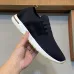Loro Piana Men’s Wish Wool‑Blend Knit Sneakers, TPU Multi‑Tone Outsole #A67763