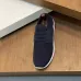 Loro Piana Men’s Wish Wool‑Blend Knit Sneakers, TPU Multi‑Tone Outsole #A67764