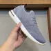 Loro Piana Men’s Wish Wool‑Blend Knit Sneakers, TPU Multi‑Tone Outsole #A67765