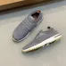 Loro Piana Men’s Wish Wool‑Blend Knit Sneakers, TPU Multi‑Tone Outsole #A67765