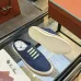 Loro Piana Style Summer Casual Canvas Espadrilles Double Thick Sole Slip On Shoes for Women #B66182