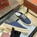 Loro Piana Style Summer Casual Canvas Espadrilles Double Thick Sole Slip On Shoes for Women #B66182