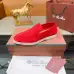 Loro Piana Unisex Tassel Lock Loafers, Suede Upper, Anti‑Slip Rubber Outsole #A67802