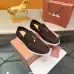 Loro Piana Unisex Tassel Lock Loafers, Suede Upper, Anti‑Slip Rubber Outsole #A67810