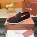 Loro Piana Unisex Tassel Lock Loafers, Suede Upper, Anti‑Slip Rubber Outsole #A67810