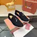 Loro Piana Unisex Tassel Lock Loafers, Suede Upper, Anti‑Slip Rubber Outsole #A67811