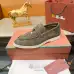 Loro Piana Unisex Tassel Lock Loafers, Suede Upper, Anti‑Slip Rubber Outsole #A67812