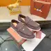 Loro Piana Unisex Tassel Lock Loafers, Suede Upper, Anti‑Slip Rubber Outsole #A67814