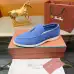 Loro Piana Unisex Tassel Lock Loafers, Suede Upper, Anti‑Slip Rubber Outsole #A67817
